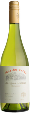 Botella de Vino Blanco Chardonnay Cousiño Macul Antiguas Reservas