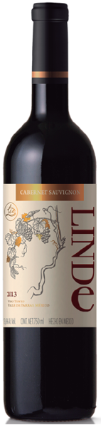 Botella de Vino Tinto Cabernet Sauvignon de Don Leo