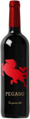 Botella de vino tinto Pegaso tempranillo