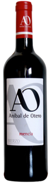 Vino tinto español Aníbal de Otero Mencía, DO Bierzo