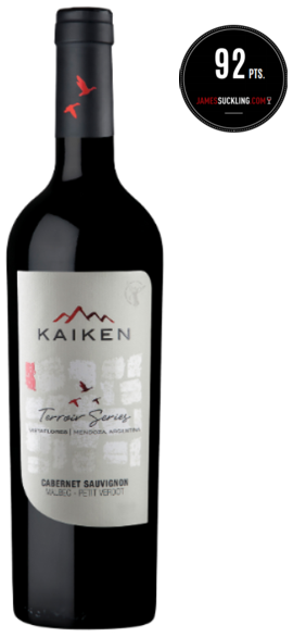 Terroir tinto Vinum Cabernet Kaiken – vino Top Series