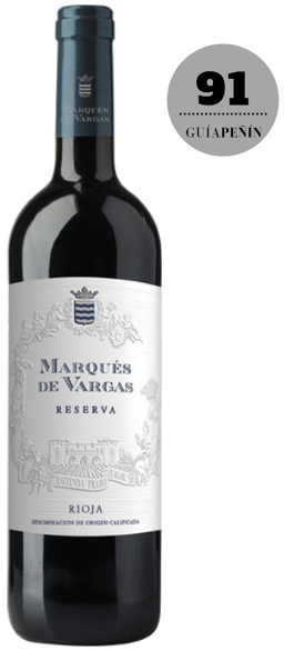 Vino tinto Marqués de Vargas Reserva, D.O.Ca. Rioja, España