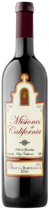 VIno tinto Misiones de California