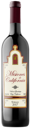 Vino tinto mexicano Misiones de California Syrah