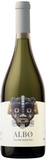 Botella de vino blanco mexicano Albo