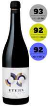 Botella de Etern, vino tinto Priorat ensamble (Carineña, Garnacha)